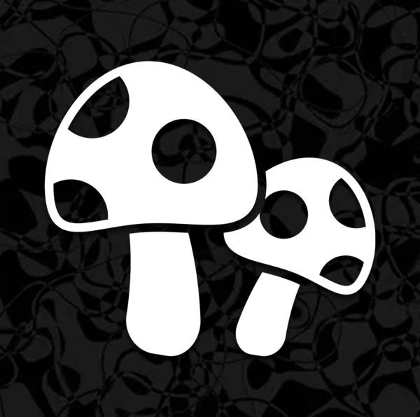 MUSHROOM 2 VINYL DECAL STICKER