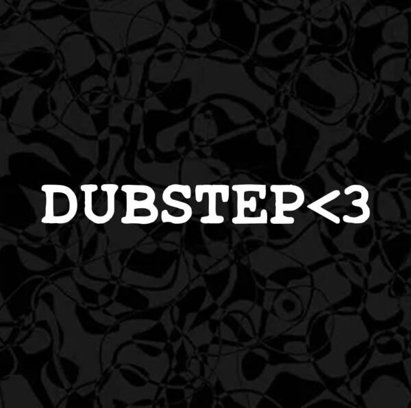 DUBSTEP HEART DECAL STICKER